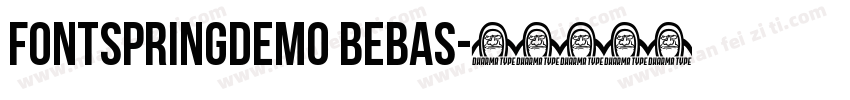 FONTSPRINGDEMO Bebas字体转换